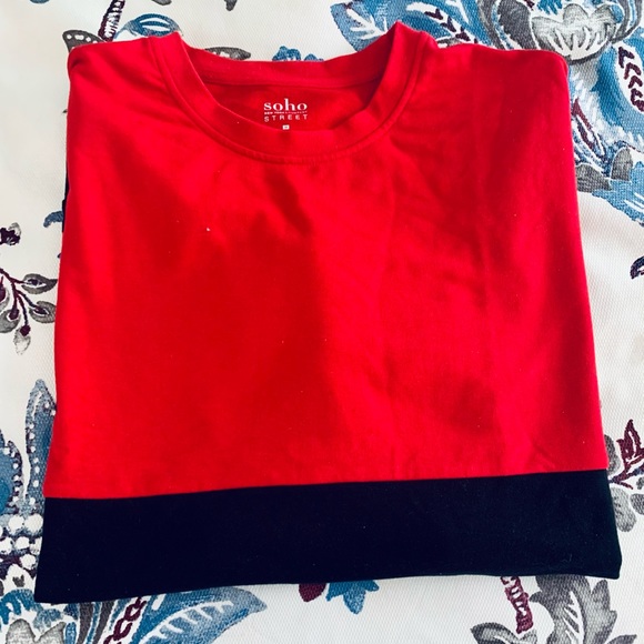 NWT -  NY&CO SOHO STREET - COLORBLOCK TUNIC TOP - Picture 5 of 6